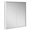 Keuco Royal Match 650mm Semi-Recessed LED Illuminated Mirror Cabinet -Bathroom Mirrors Shop 12811171331 P