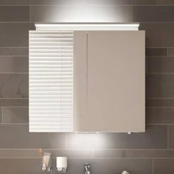 Keuco Royal L1 800mm 2-Door LED Mirror Cabinet -Bathroom Mirrors Shop 13603171331 D1 460