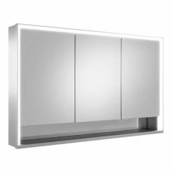 Keuco Royal Lumos 1200mm LED Illuminated Mirror Cabinet -Bathroom Mirrors Shop 14305171331 D1 460