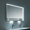 Keuco Royal Lumos 1200mm Semi-Recessed LED Illuminated Mirror Cabinet