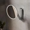 Keuco iLook Move Round Illuminated Cosmetic Mirror - Chrome