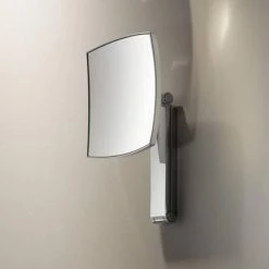 Keuco iLook Move Square Non-Illuminated Cosmetic Mirror - Chrome -Bathroom Mirrors Shop 17613010000 D2 460