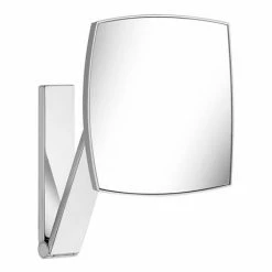 Keuco iLook Move Square Non-Illuminated Cosmetic Mirror - Chrome -Bathroom Mirrors Shop 17613010000 D4 460