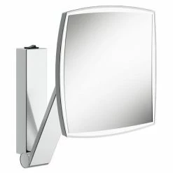 Keuco iLook Move Square Illuminated Cosmetic Mirror - Chrome -Bathroom Mirrors Shop 17613019004 D1 460