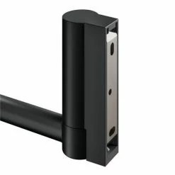 Keuco Plan Wall Mounted Cosmetic Mirror - Black -Bathroom Mirrors Shop 17649370002 D5 460