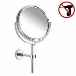 Wenko Elegance Power-Loc Handheld and Wall Mounted Cosmetic Mirror - 17817100