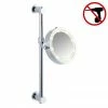 Wenko Power-Loc LED Carpi 5x Magnification Wall Mounted Mirror - 20907100 -Bathroom Mirrors Shop 20907100 PN