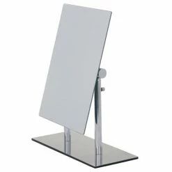 Wenko Pinerolo Standing Cosmetic Mirror - Chrome - 3656420100