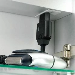 HIB Flux LED Mirror Cabinet - 44600 -Bathroom Mirrors Shop 44700 D3 460 1