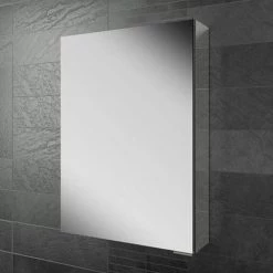 HIB Eris 50 Aluminium Mirror Cabinet - 45100