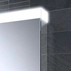 HIB Apex 80 LED Illuminated Mirror Cabinet - 47200 -Bathroom Mirrors Shop 47200 d2 460