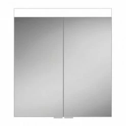 HIB Apex 80 LED Illuminated Mirror Cabinet - 47200 -Bathroom Mirrors Shop 47200 d4 460
