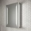 HIB Dimension 50 Bluetooth LED Illuminated Aluminium Mirror Cabinet - 54500