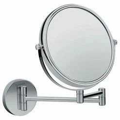 Hansgrohe Logis Universal Shaving Mirror with 3x Magnification - 73561000
