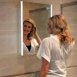 HIB Zircon 50 LED Mirror - 77600000 -Bathroom Mirrors Shop 77600000 D2 460 1