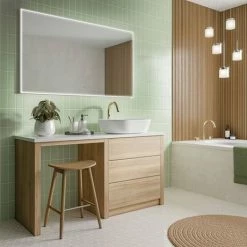 HIB Air 120 LED Illuminated Mirror - 78733000 -Bathroom Mirrors Shop 78733000 D1 460