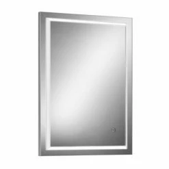 HIB Spectre 50 LED Illuminated Rectangular Mirror - 79510000 -Bathroom Mirrors Shop 79510000 d4 460