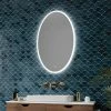 HIB Arena 80 LED Ambient Oval Mirror - 79530800 -Bathroom Mirrors Shop 79530800 p