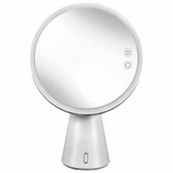 Kleine Wolke Genius 2-in-1 LED Cosmetic Mirror & Table Lamp with Bluetooth -Bathroom Mirrors Shop 8429 100 886 D1 460