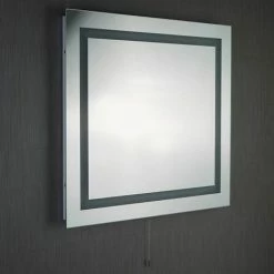 Searchlight Illuminated Rectangular Mirror - 8510 -Bathroom Mirrors Shop 8510 D1 460