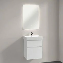 Villeroy and Boch More To See Lite Rectangular LED Mirror -Bathroom Mirrors Shop A4595000 D2 460