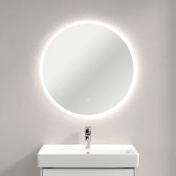 Villeroy and Boch More To See Lite Round LED Mirror