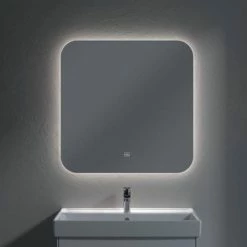 Villeroy and Boch More To See Lite Square LED Mirror -Bathroom Mirrors Shop A4628000 D3 460