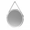 Arezzo Chrome 800mm Round LED Illuminated Anti-Fog Bathroom Mirror 1 Arezzo Chrome 800mm Round LED Illuminated Anti-Fog Bathroom Mirror -Bathroom Mirrors Shop AZ8CM M