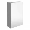 Brooklyn 450mm Grey Mist Bathroom Mirror Unit