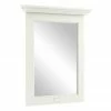 Bayswater Pointing White 600mm Flat Mirror -Bathroom Mirrors Shop BAYF124 P