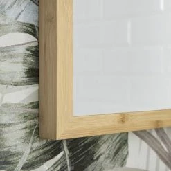 EcoDelux 600 x 800mm Bamboo Frame Rectangular Mirror 4 EcoDelux 600 x 800mm Bamboo Frame Rectangular Mirror -Bathroom Mirrors Shop BMB68MIR D2 460
