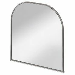 Burlington Curved Mirror with Chrome Frame - 700x700mm - A38-CHR