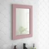 Chatsworth Mirror (600 x 400mm - Dusky Pink)