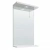 Cove White Illuminated Mirror (450mm Wide) -Bathroom Mirrors Shop Cove White Illuminated Mirror 450mm Wide n p