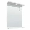 Cove White Illuminated Mirror (550mm Wide)