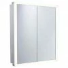 Roper Rhodes Contrast Double Door Illuminated Mirror Cabinet - CTC065 1 Roper Rhodes Contrast Double Door Illuminated Mirror Cabinet - CTC065 -Bathroom Mirrors Shop EX65AL P