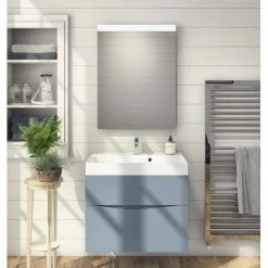Crosswater Glide II Ambient Lit Illuminated Mirror - GL5080 3 Crosswater Glide II Ambient Lit Illuminated Mirror - GL5080 -Bathroom Mirrors Shop GL5080 D1 460