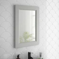 Chatsworth Mirror (600 x 400mm - Grey)