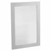 Tavistock Lansdown 570mm Wooden Framed Mirror - Pebble Grey -Bathroom Mirrors Shop LAN600M.PG P