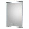 Hudson Reed Lustre LED Touch Sensor Mirror with Clock & Demister Pad - LQ088