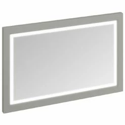 Burlington Framed 120 Mirror with LED Illumination - Dark Olive
