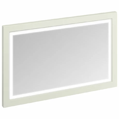 M12MS_P.jpg Burlington Framed 120 Mirror with LED Illumination - Sand -Bathroom Mirrors Shop M12MS P