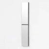 1622mm Slimline Tall Mirror Cabinet Dark Oak -Bathroom Mirrors Shop M1622DO P