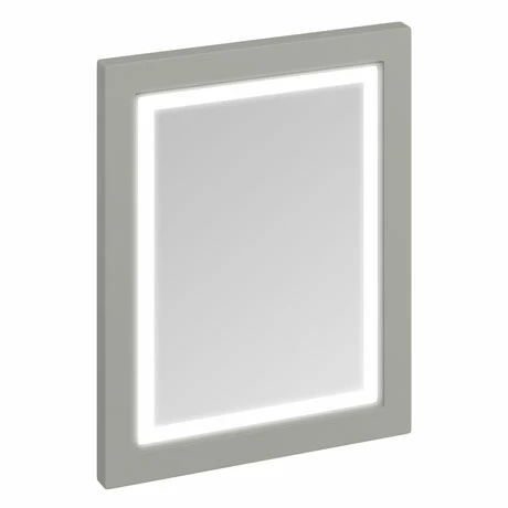 M6MO_P.jpg Burlington Framed 60 Mirror with LED Illumination - Dark Olive -Bathroom Mirrors Shop M6MO P