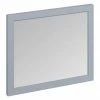 Burlington Framed 90 Mirror - Classic Grey -Bathroom Mirrors Shop M9OG P