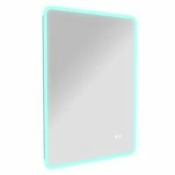 Toreno 500x700mm Ambient Colour Change LED Bluetooth Mirror incl. Touch Sensor + Anti-Fog -Bathroom Mirrors Shop MIR027 d3 460