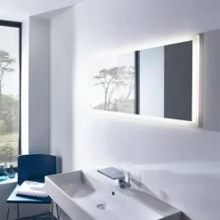 Roper Rhodes Reveal Illuminated Mirror - MLE520C -Bathroom Mirrors Shop MLE520 D1 460