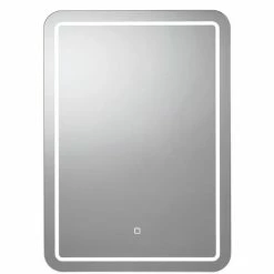 Croydex Chawston Hang N Lock Illuminated Mirror with Demister Pad 700 x 500mm - MM720400E