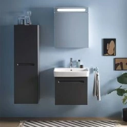 Duravit No.1 600 x 700mm Illuminated LED Mirror Cabinet -Bathroom Mirrors Shop N17920L00000000 D2 460