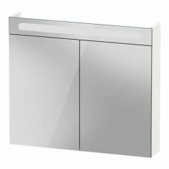 Duravit No.1 800 x 700mm Illuminated LED Mirror Cabinet - N17921000003000 -Bathroom Mirrors Shop N17921000000000 D1 460